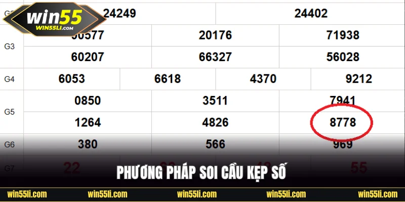Soi cầu lô đề Win55 cầu kẹp số